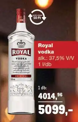 Metro ROYAL Vodka ajánlat
