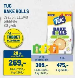 Metro Tuc Bake Rolls ajánlat
