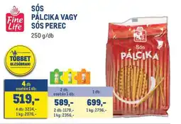 Metro Fine Life Sós Pálcika vagy Sós Perec ajánlat
