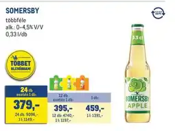 Metro Somersby ajánlat