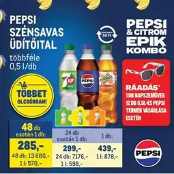 Metro Pepsi szénsavas üdítőital ajánlat