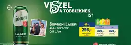 Metro Soproni Lager ajánlat