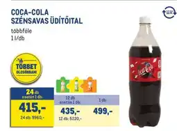 Metro Coca-Cola szénsavas üdítőital ajánlat