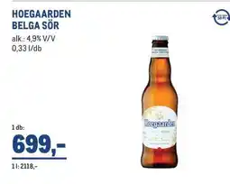 Metro HOEGAARDEN BELGA SÖR ajánlat