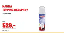 Metro Nanna Topping Habspray ajánlat