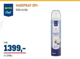 Metro HABSPRAY 35% ajánlat