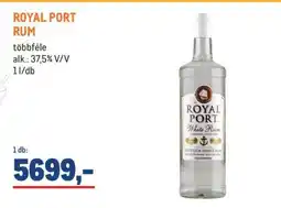 Metro Royal Port rum ajánlat