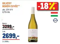 Metro GILVESY BOHÉM CUVÉE ajánlat