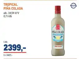 Metro TROPICAL PIÑA COLADA ajánlat