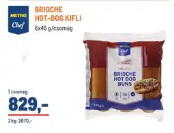 Metro METRO Chef BRIOCHE HOT-DOG KIFLI ajánlat