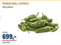 Metro PADRON GRILL PAPRIKA ajánlat