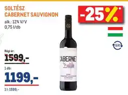 Metro Soltész Cabernet Sauvignon ajánlat