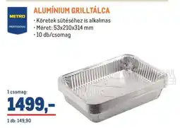 Metro METRO PROFESSIONAL ALUMÍNIUM GRILLTÁLCA ajánlat