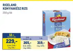Metro RICELAND KONYHAKÉSZ RIZS ajánlat