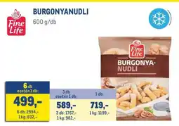 Metro Fine Life BURGONYANUDLI ajánlat