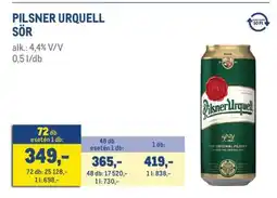 Metro Pilsner Urquell sör ajánlat