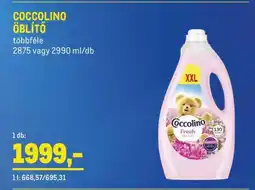 Metro Coccolino Öblítő ajánlat