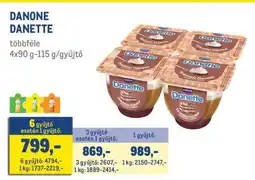 Metro DANONE DANETTE ajánlat
