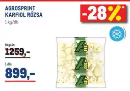 Metro AGROSPRINT KARFIOL RÓZSA ajánlat