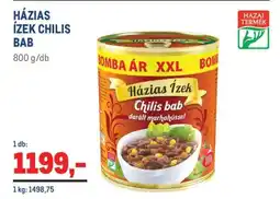 Metro HÁZIAS ÍZEK CHILIS BAB ajánlat