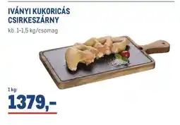 Metro Iványi Kukoricás Csirkeszárny ajánlat