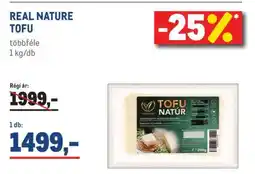 Metro Real Nature tofu ajánlat
