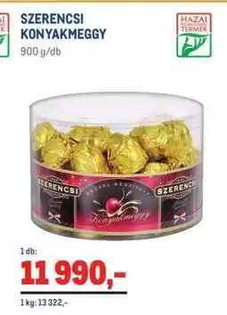 Metro SZERENCSI KONYAKMEGGY ajánlat