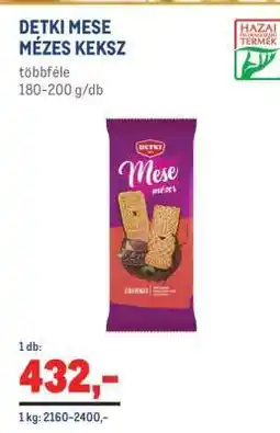 Metro Detki Mese mézes keksz ajánlat