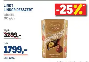 Lindt Lindor desszert