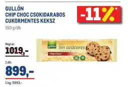 Metro GULLÓN CHIP CHOC CSOKIDARABOS CUKORMENTES KEKSZ ajánlat