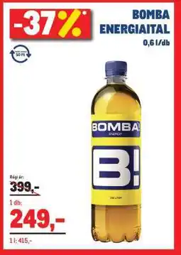 Metro BOMBA﻿﻿ Energiaital ajánlat