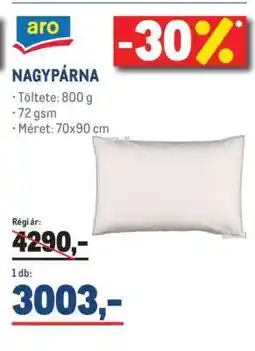 Metro aro NAGYPÁRNA ajánlat