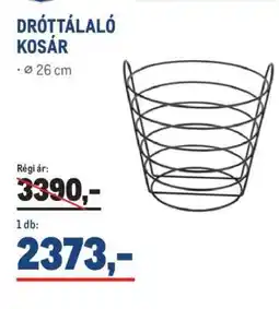 Metro DRÓTTÁLALÓ KOSÁR ajánlat