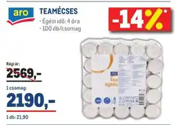Metro aro TEAMÉCSES ajánlat