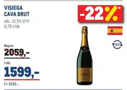 Metro VISIEGA CAVA BRUT ajánlat