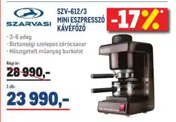 Metro SZARVASI SZV-612/3 ajánlat