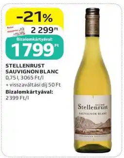 Auchan STELLENRUST SAUVIGNON BLANC ajánlat
