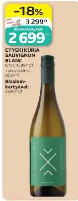 Auchan Etyeki Kúria Sauvignon Blanc ajánlat