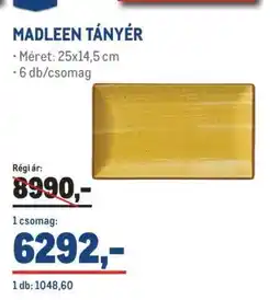 Metro MADLEEN TÁNYÉR ajánlat
