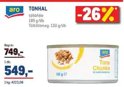 Metro aro TONHAL ajánlat