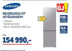 Metro SAMSUNG RB33B610ESA/EF ajánlat