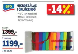 Metro aro MIKROSZÁLAS TÖRLÖKENDŐ ajánlat