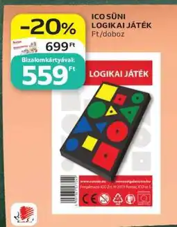 Auchan ICO SÜNI LOGIKAI JÁTÉK ajánlat