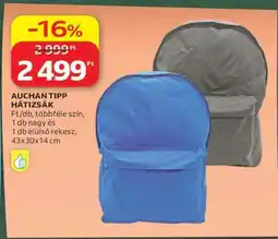 Auchan AUCHAN TIPP HÁTIZSÁK ajánlat