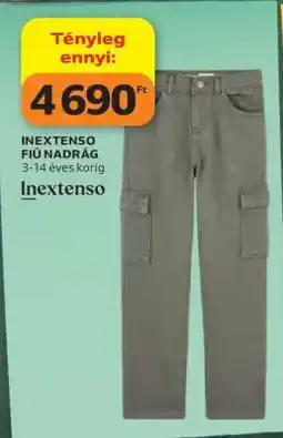 Auchan INEXTENSO FIÚ NADRÁG ajánlat