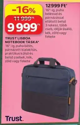 Auchan TRUST LISBOA NOTEBOOK TÁSKA ajánlat