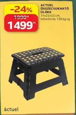 Auchan ACTUEL Összecsukható ülőke ajánlat