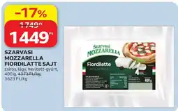 Auchan SZARVASI MOZZARELLA FIORDILATTE SAJT ajánlat