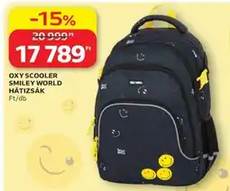 Auchan OXY SCOOLER SMILEY WORLD HÁTIZSÁK ajánlat