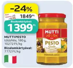 Auchan MUTTI PESTO ajánlat